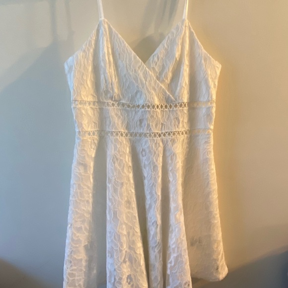 Francesca's Collections Dresses & Skirts - White lace dress